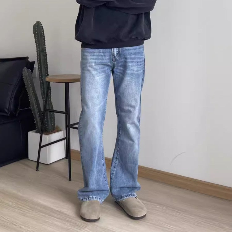 Herren Modische Bootcut Jeans Echoarchiv