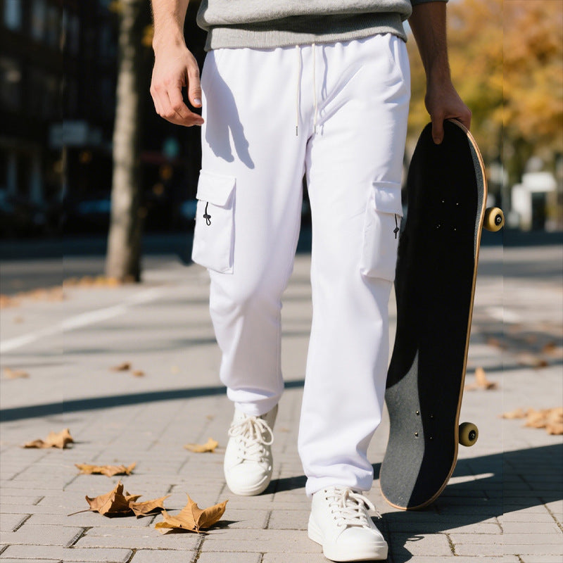 Herren bequeme Cargo-Jogginghose mit praktischen Seitentaschen Echoarchiv