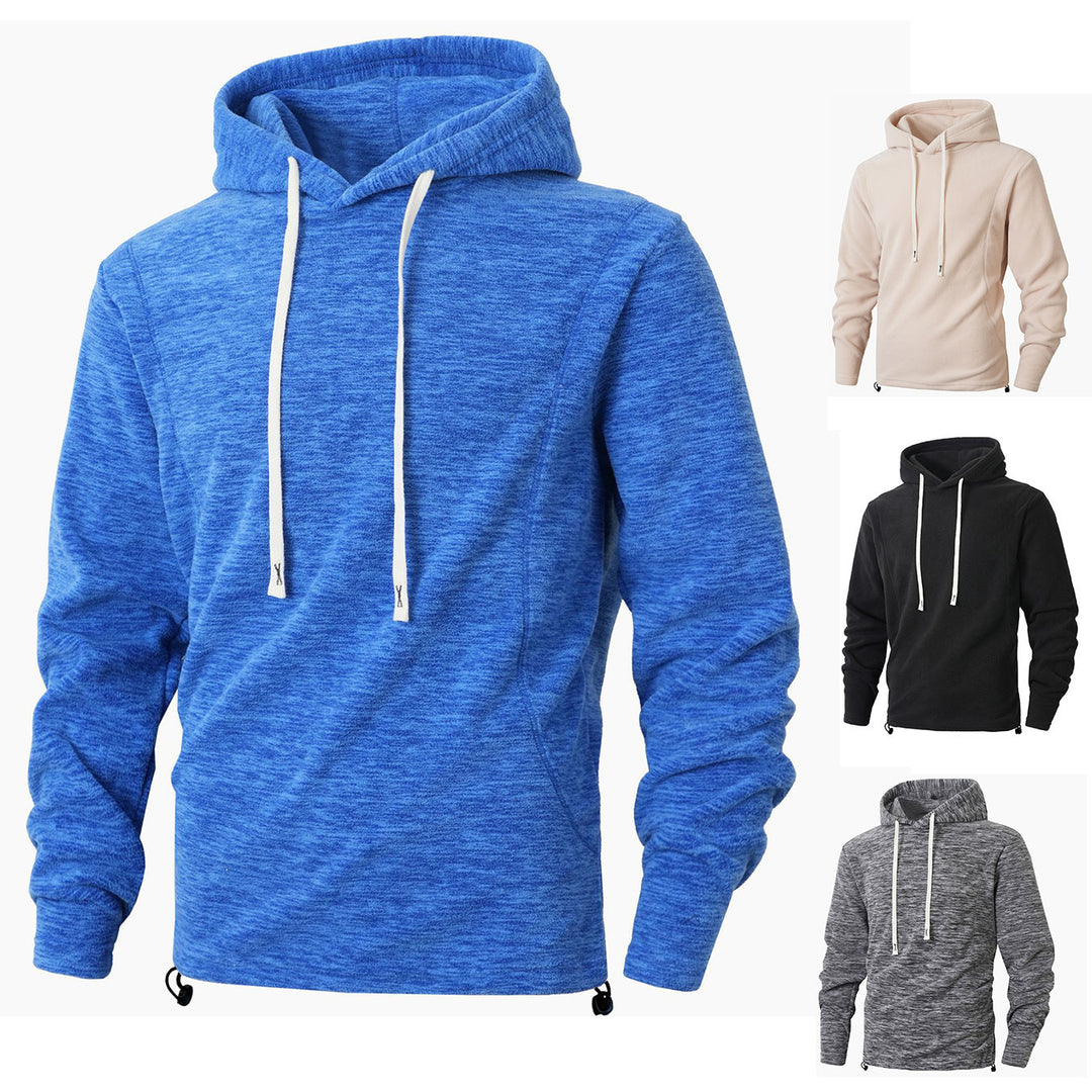 Herren Fleece Hoodie mit modernem Schnitt und praktischen Taschen Echoarchiv