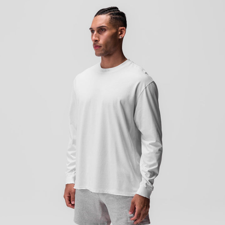 Herren lässiges Langarmshirt mit sanfter Haptik Echoarchiv