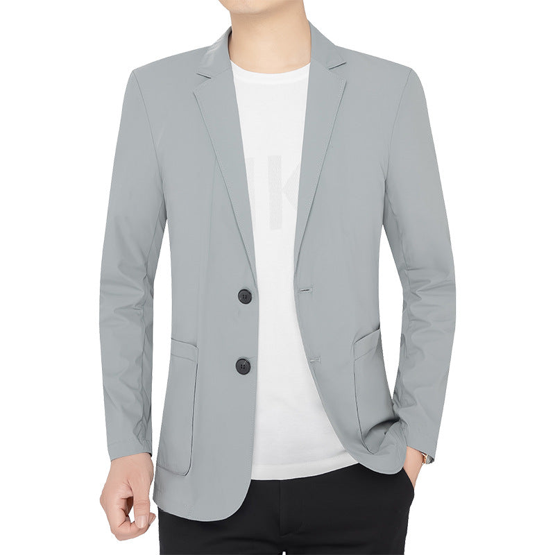 Herren Blazerjacke Slim Fit aus innovativem Echoarchiv-Gewebe