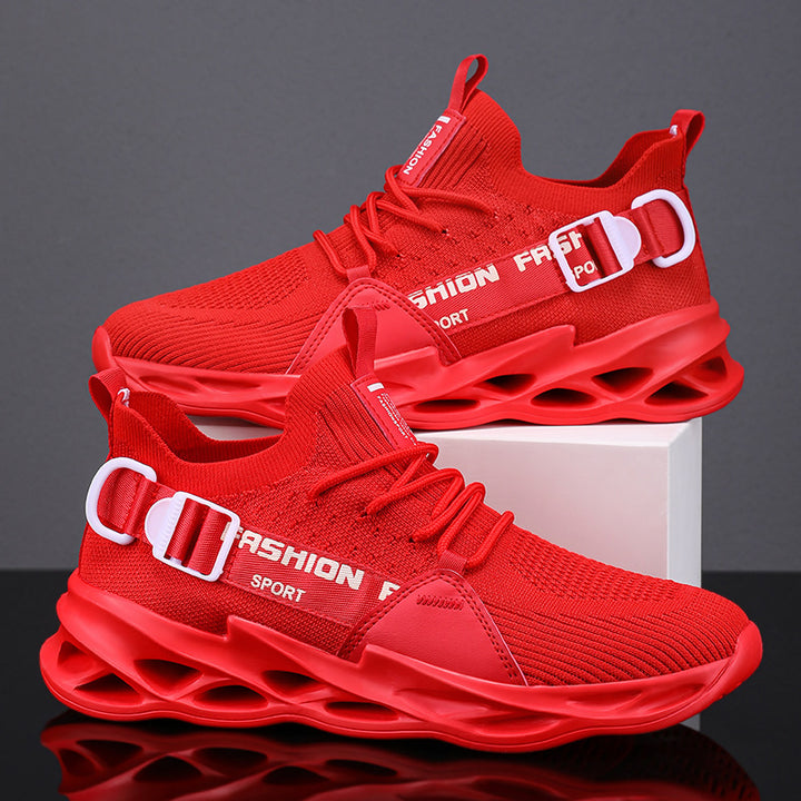 Unisex Strick-Sockensneaker mit gelochter Waben-Luftsohle Echoarchiv