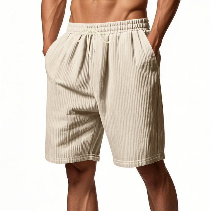 Herren lässige Shorts mit elastischem Bund und praktischen Seitentaschen Echoarchiv