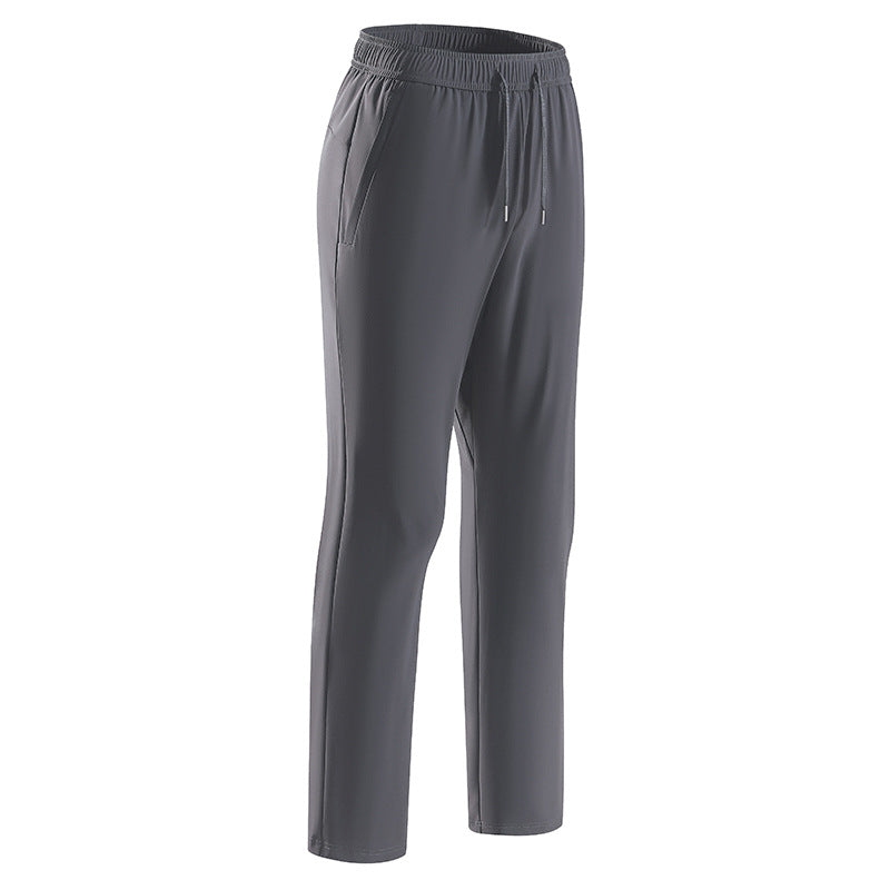 Herren Komfort-Freizeithose mit elastischem Bund, Kordelzug & geradem Bein Echoarchiv