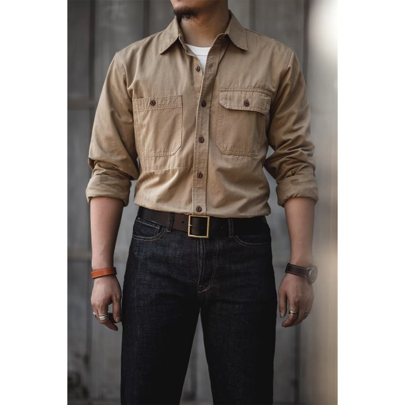 Herren Utility-Shirt mit Brusttaschen Echo Archive