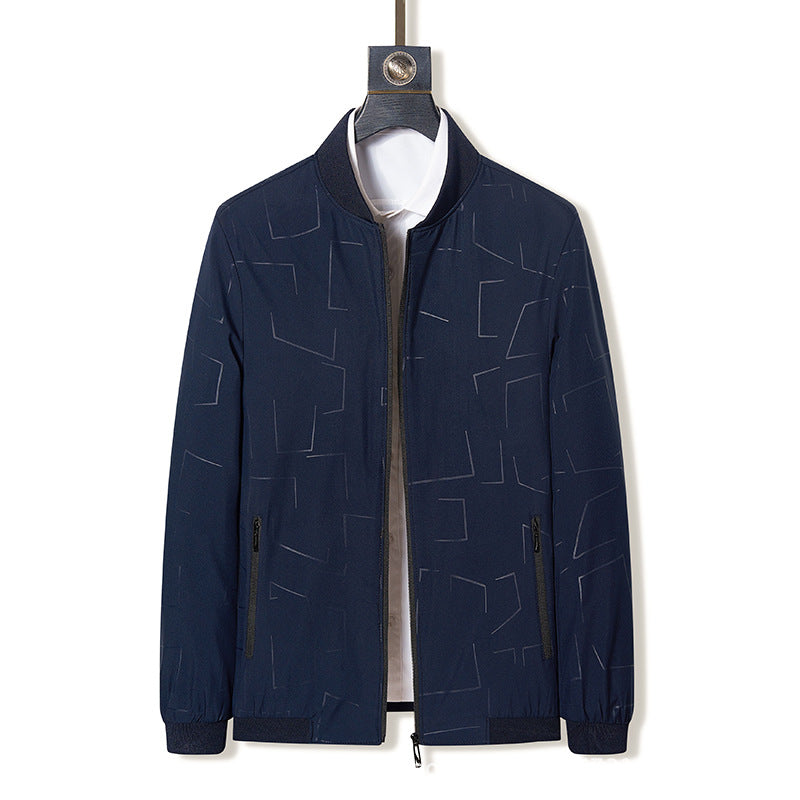 Herren modische Übergangsjacke mit innovativem Design Echoarchiv