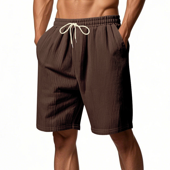 Herren lässige Shorts mit elastischem Bund und praktischen Seitentaschen Echoarchiv