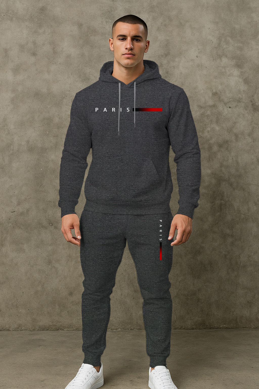 Herren sportlicher Hoodie und Jogginghose Set Echoarchiv