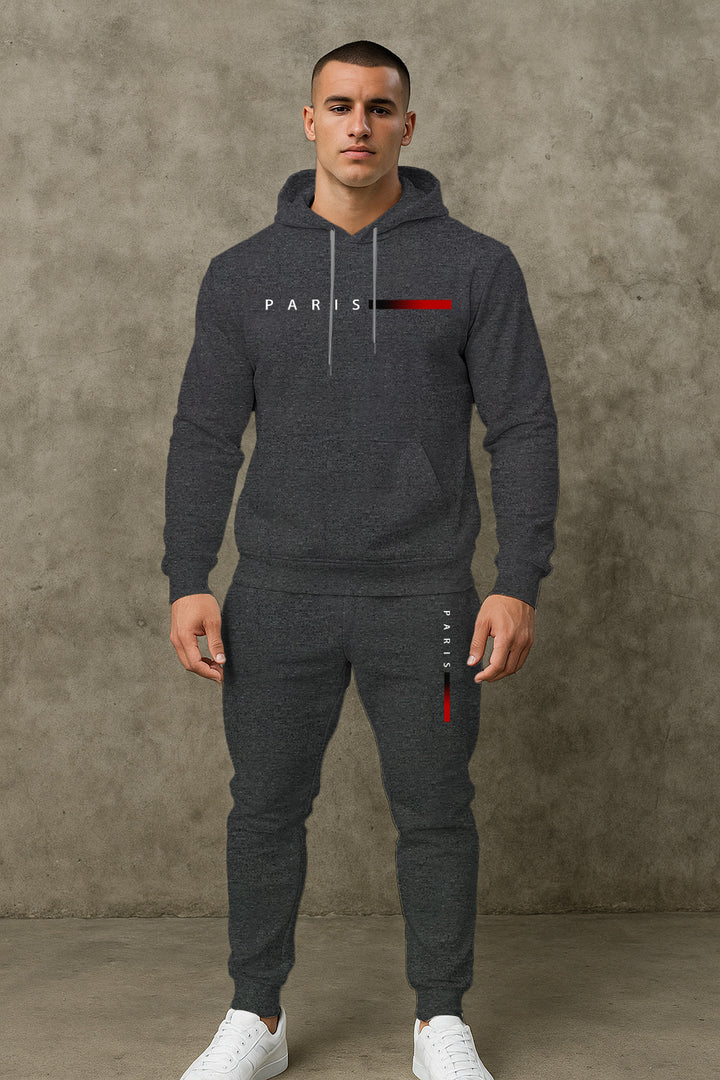 Herren sportlicher Hoodie und Jogginghose Set Echoarchiv