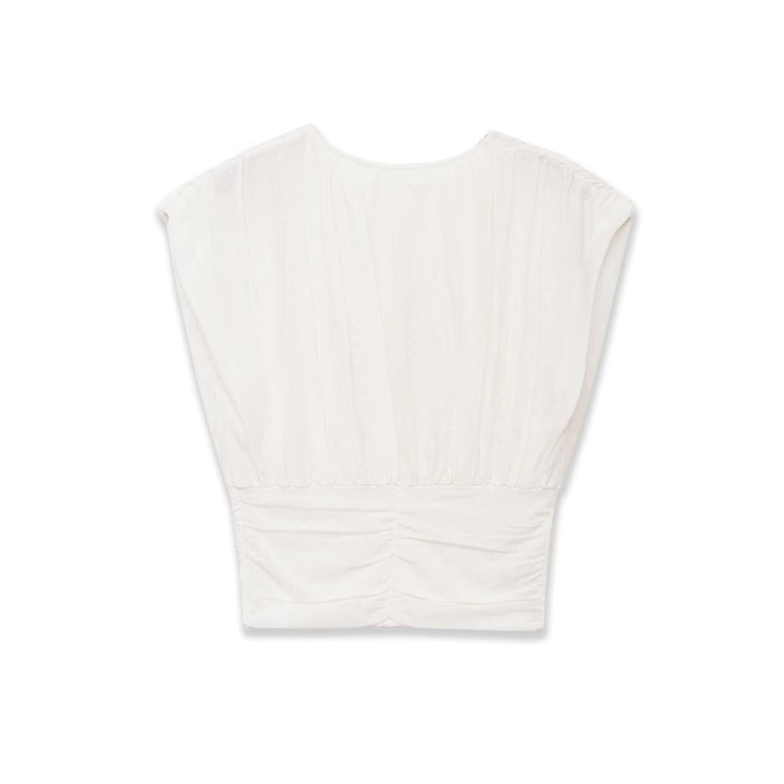 Damen modisches Oversize-Top mit raffiniertem Bund Echo Archiv