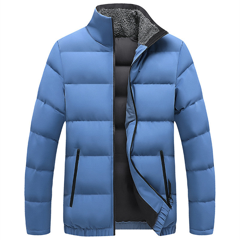 Herren warme Steppjacke mit kuscheligem Innenfutter Echoarchiv