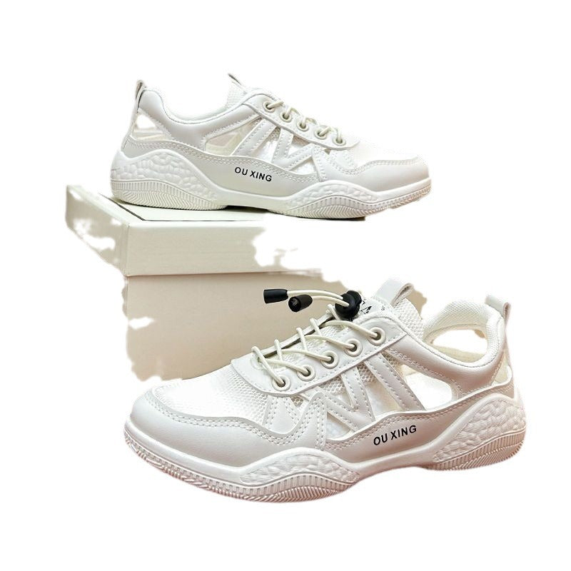 Damen Sportliche Sneakers mit atmungsaktivem Mesh-Obermaterial und innovativem Schnellschnürsystem Echo Archiv