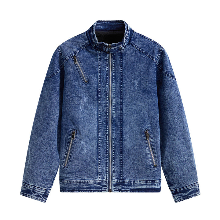 Herren Denimjacke mit Seitentaschen Echo Archiv