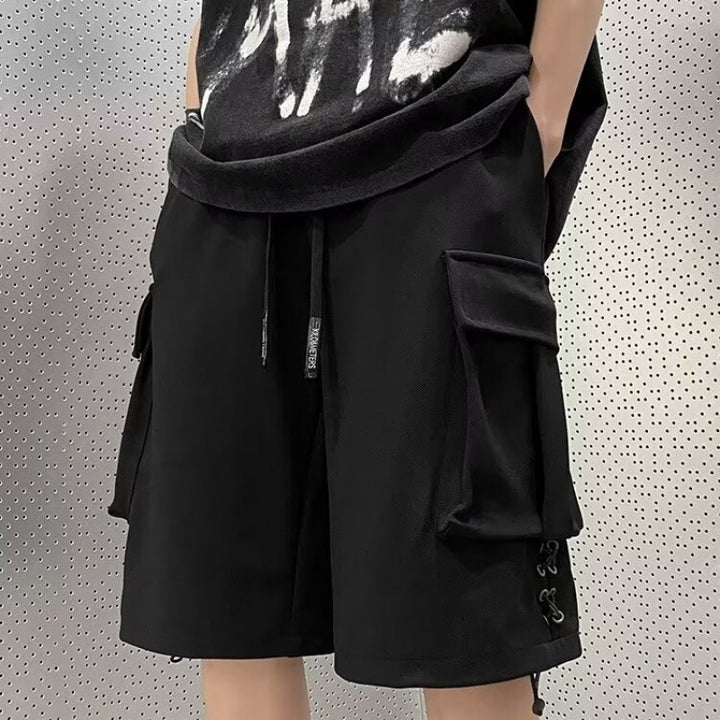 Herren Cargo-Shorts mit verstellbarem Bund und praktischen Seitentaschen Echoarchiv