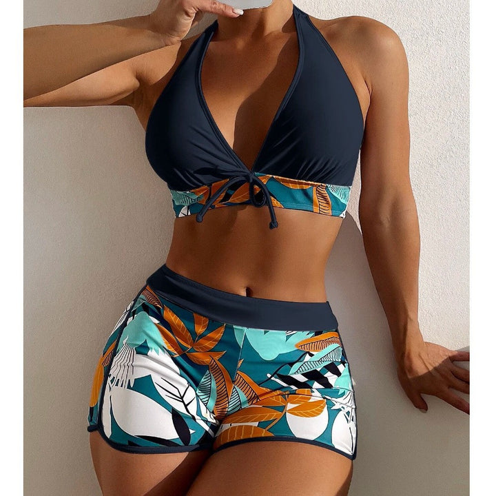 Damen Bikini-Set mit verspieltem Pflanzenmuster Echo Archiv