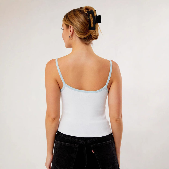 Damen Crop-Top mit feinen Spaghetti-Trägern Echo Archiv
