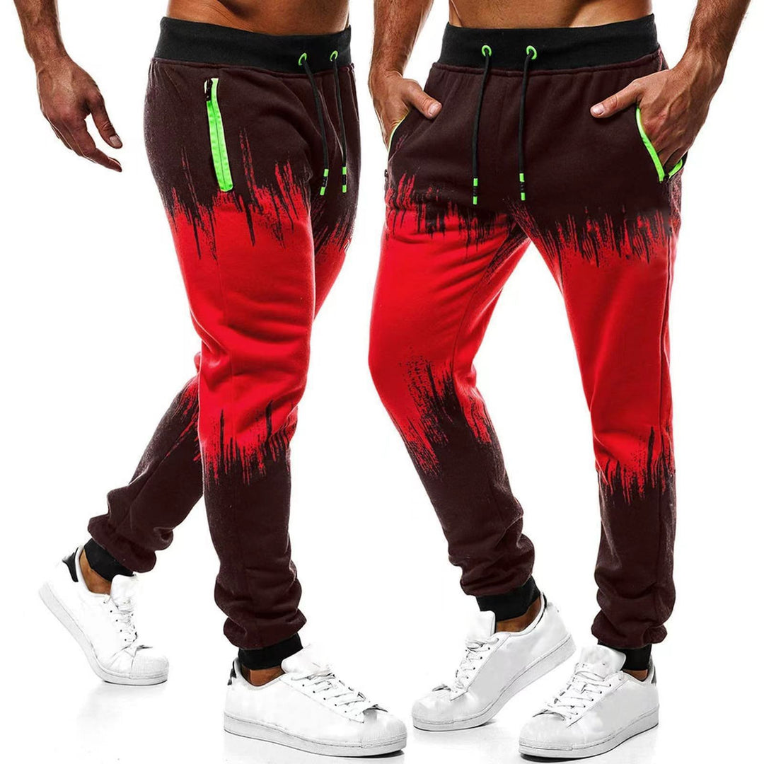Herren moderne Jogginghose mit Farbverlauf Echoarchiv