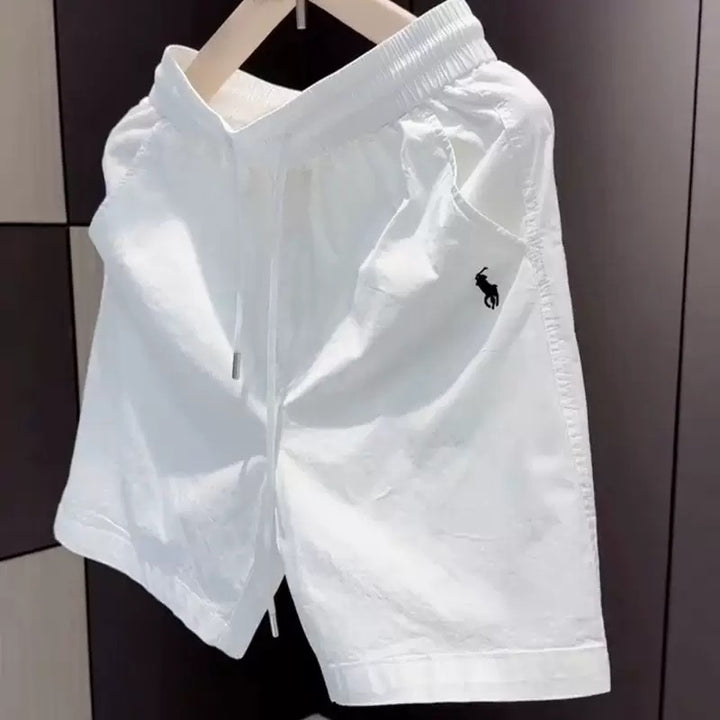 Herren leichte Freizeithose mit elastischem Bund und seitlichen Taschen Echoarchiv