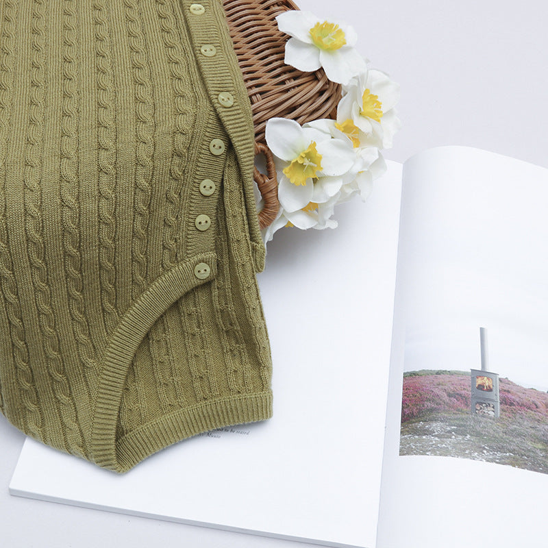 Damen Feines Zopfmuster-Henley-Feinstrickshirt mit Rundhals & Knopfleiste Echo Archiv
