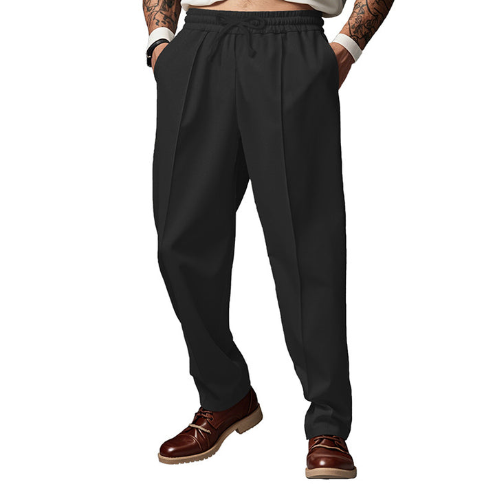 Herren nan sportliche Jogginghose mit elastischem Bund und vorderer Mittelnaht Echo Archiv