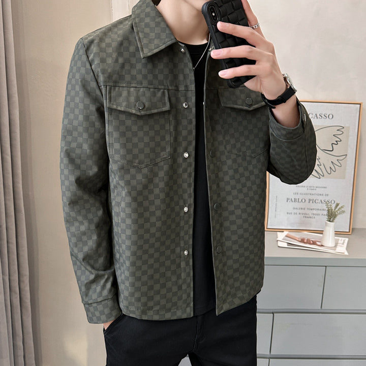 Herren Karierte Overshirt Echoarchiv