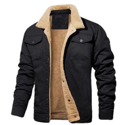 Herren winterfeste Jacke mit warmem Innenfutter Echoarchiv
