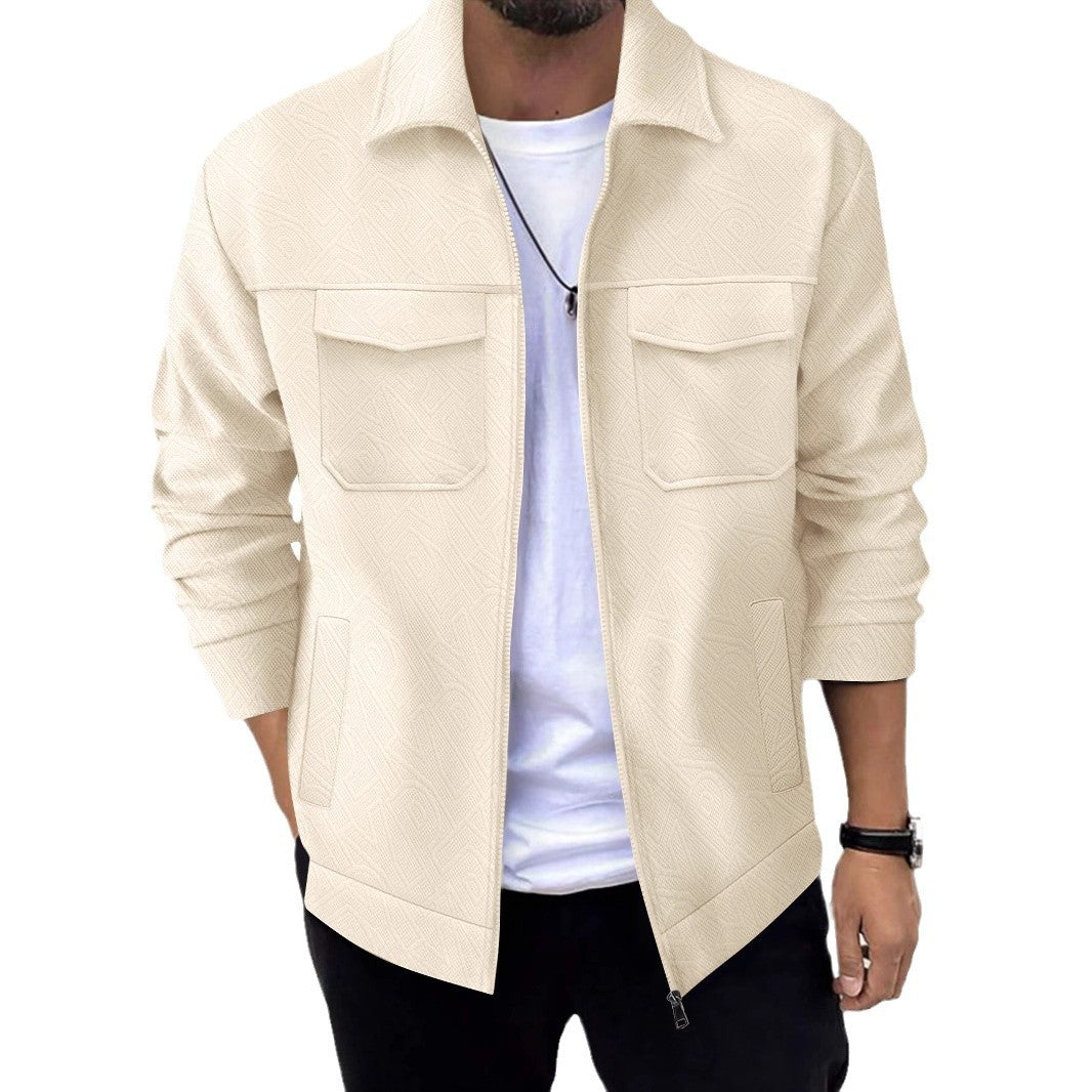 Herren modische und stylische Jacke mit praktischen Taschen Echoarchiv