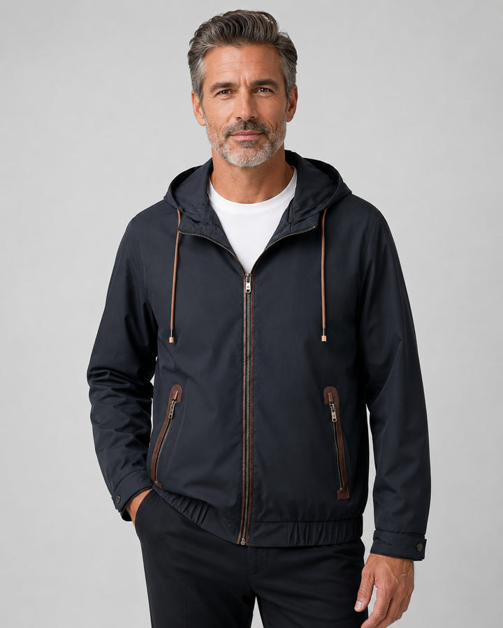 Herren Sportliche Übergangsjacke mit Kapuze Echo Archiv