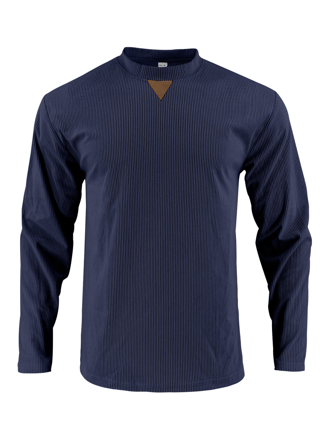 Herren Langarmshirt mit strukturiertem Rippdesign Echoarchiv