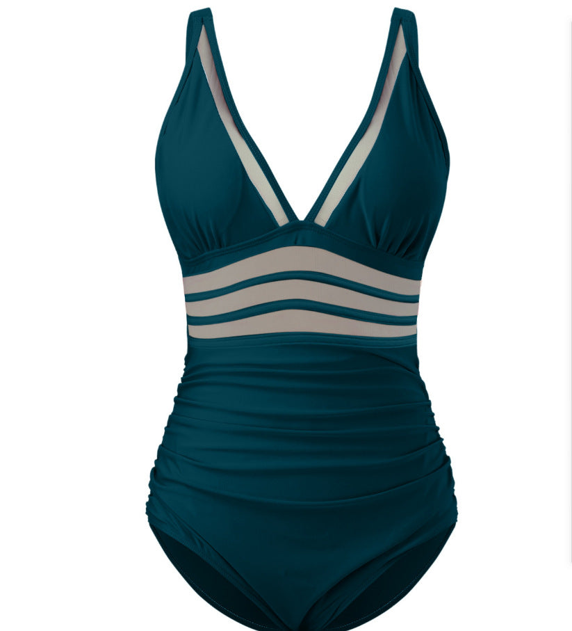 Damen eleganter Badeanzug mit verführerischen Cut-Out-Details Echo Archiv