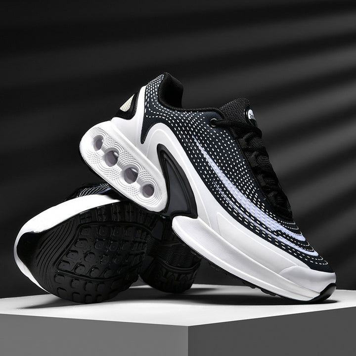 Herren retro-futuristische Dämpfungs-Sneaker mit kugelförmiger Luftkammer und atmungsaktivem Mesh-Obermaterial – Norré