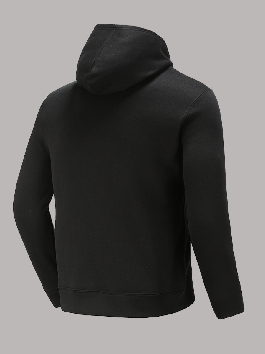 Herren Kapuzensweatshirt mit trendigem Grafikdruck Echoarchiv