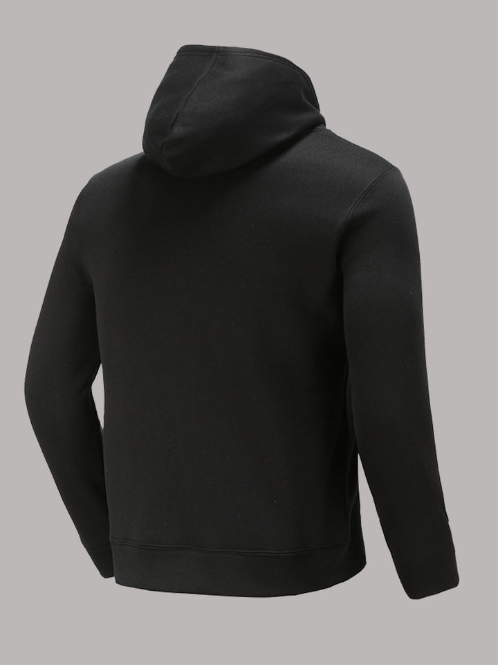 Herren Kapuzensweatshirt mit trendigem Grafikdruck Echoarchiv