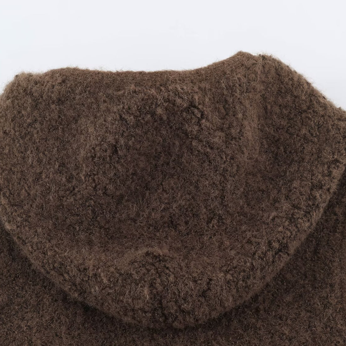 Damen Teddy-Fleece-Weste mit Kapuze, Reißverschluss und aufgesetzten Taschen Echoarchiv