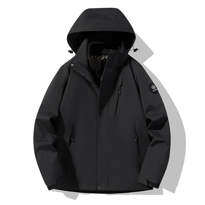 Herren Dreifach kombinierbare Funktionsjacke mit abnehmbarer Steppweste Echoarchiv