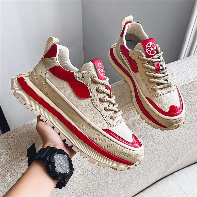 Damen modische Sneakers mit strukturierter Surface und stabiler Sohle Echo Archiv