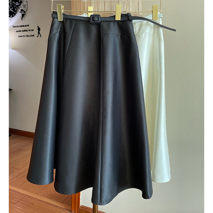 Damen Midirock mit elegantem Bund Echoarchiv