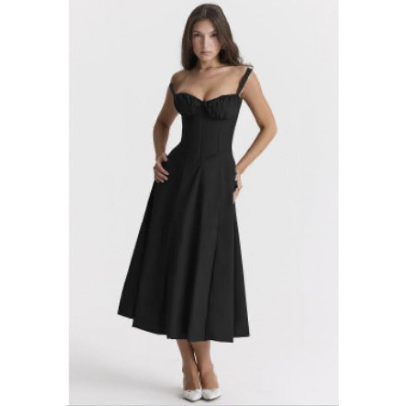 Damen Maxikleid mit floralem Design und elegantem Schlitz Echo Archiv