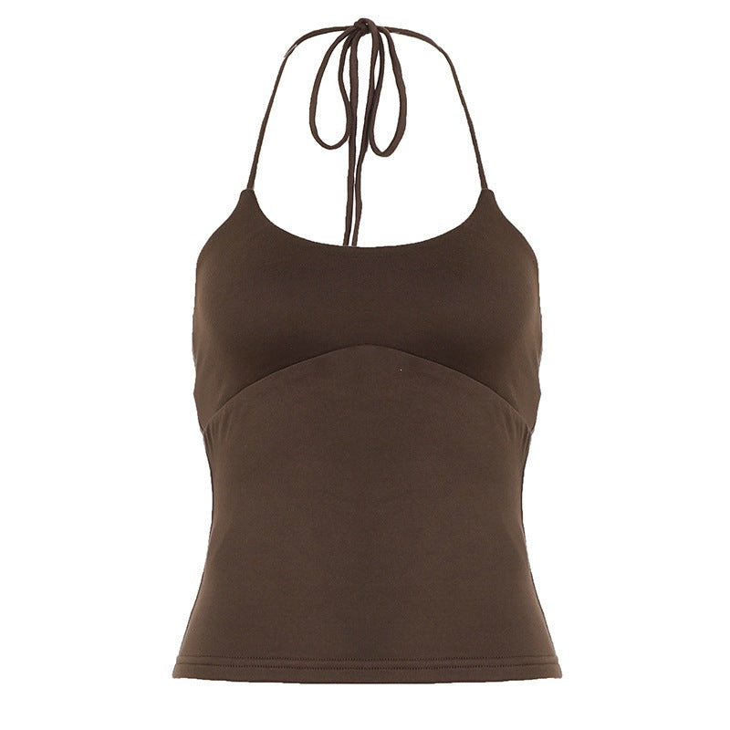 Damen Sportliches Top mit verstellbaren Trägern Echo Archiv