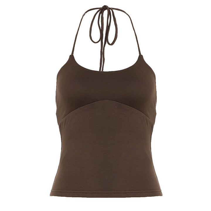 Damen Sportliches Top mit verstellbaren Trägern Echo Archiv