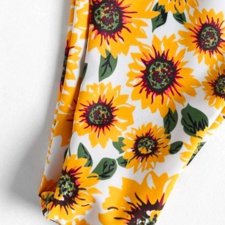 Damen Haarband mit verspieltem Sonnenblumenmuster Echo Archiv