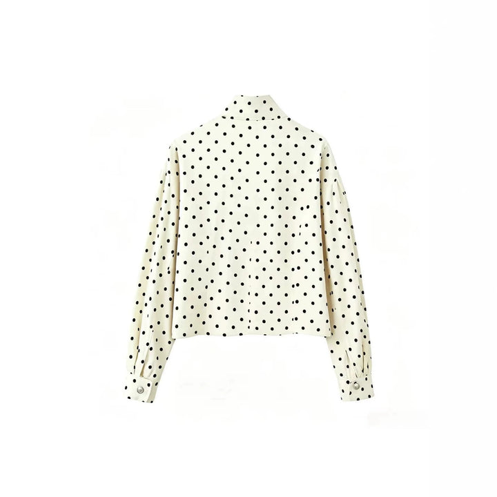 Damen Modische Jacke mit Punkten Echo Archiv