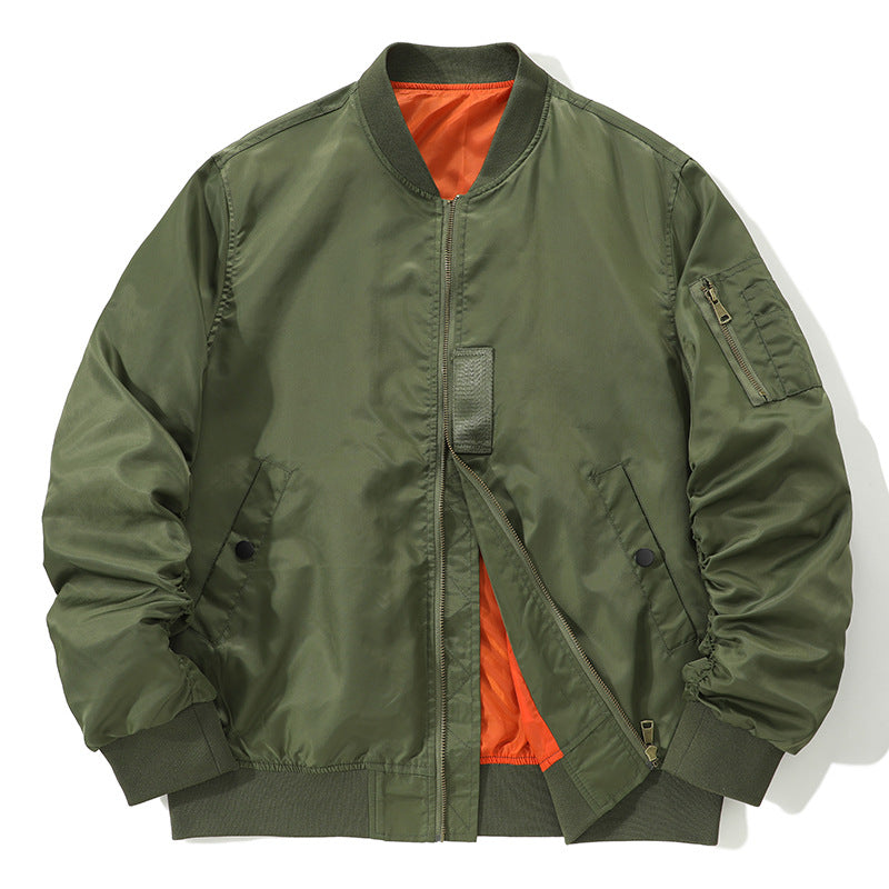 Herren moderne Bomberjacke mit funktionalen Taschen Echoarchiv