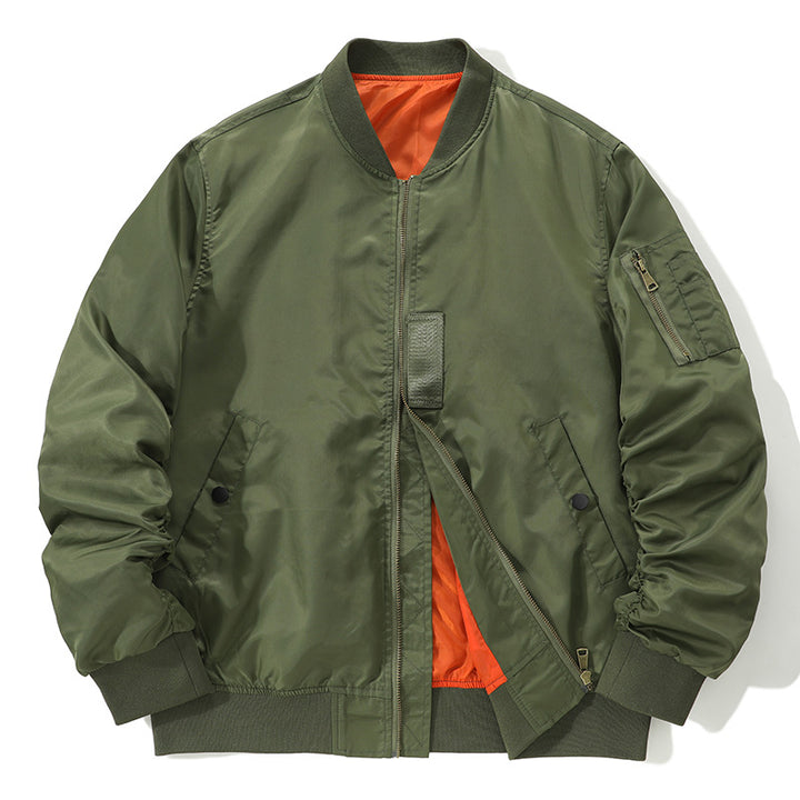 Herren moderne Bomberjacke mit funktionalen Taschen Echoarchiv