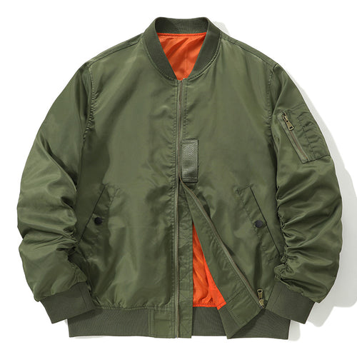 Herren moderne Bomberjacke mit funktionalen Taschen Echoarchiv