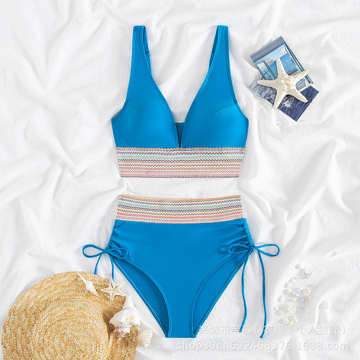 Damen Hochgeschnittener Sportbikini Echo Archiv