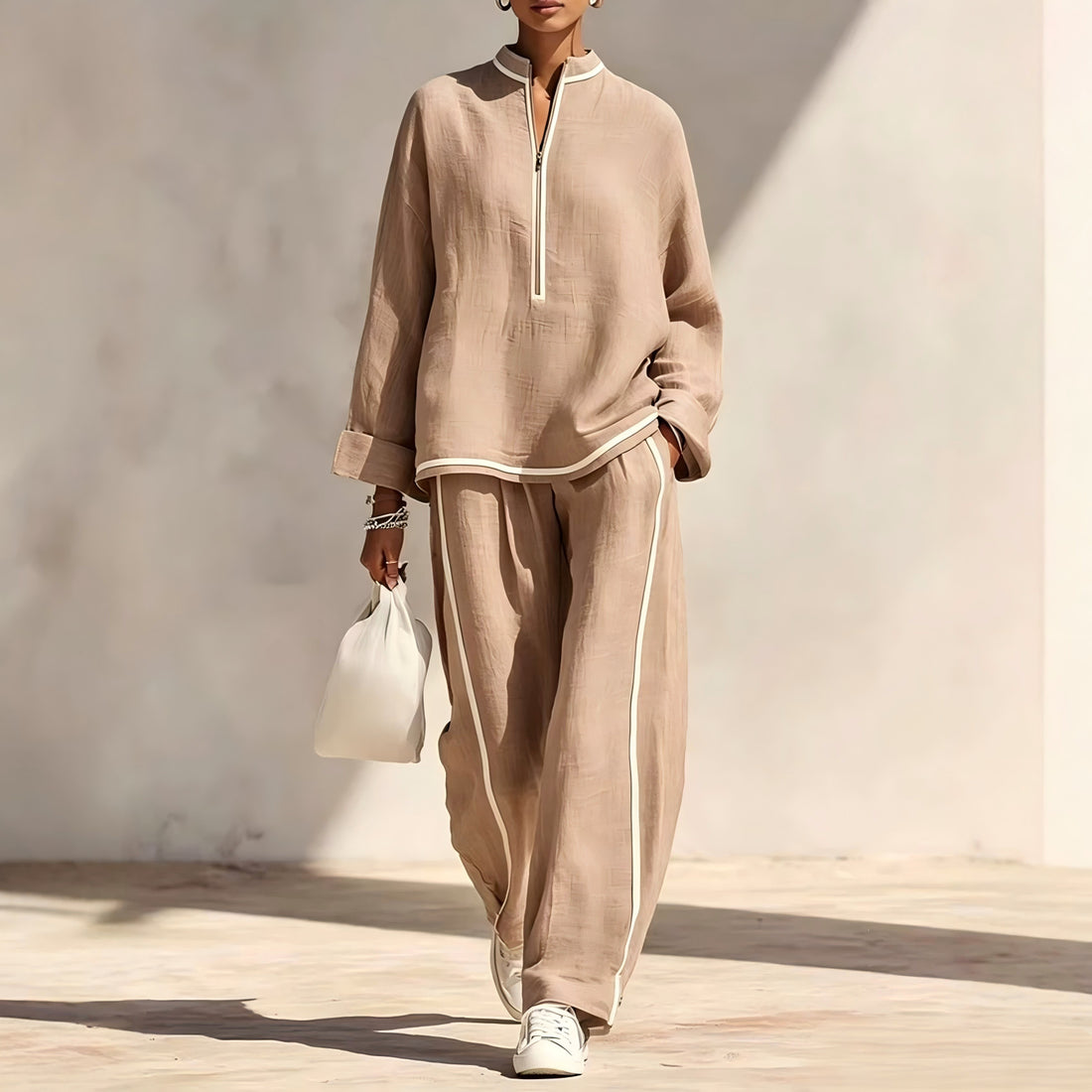 Damen Luftiges und elegantes Pyjama-Set Echo Archiv