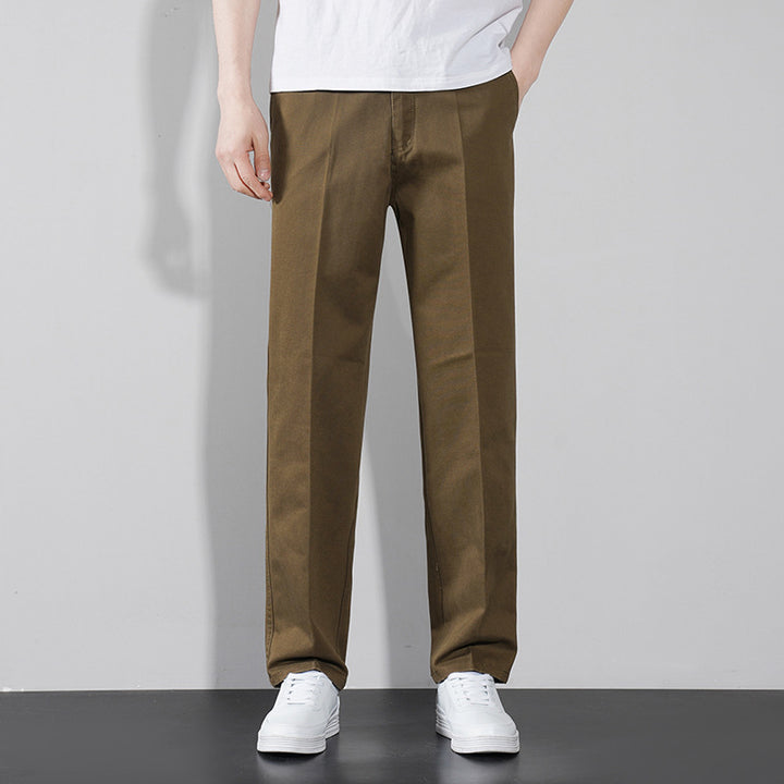 Herren schicke Freizeit-Hose mit elastischem Bund und bequemen Taschen Echoarchiv
