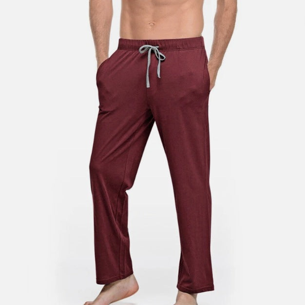 Herren nan Lounge- und Schlafhose aus weichem Jersey mit elastischem Bund und Seitentaschen Echo Archiv