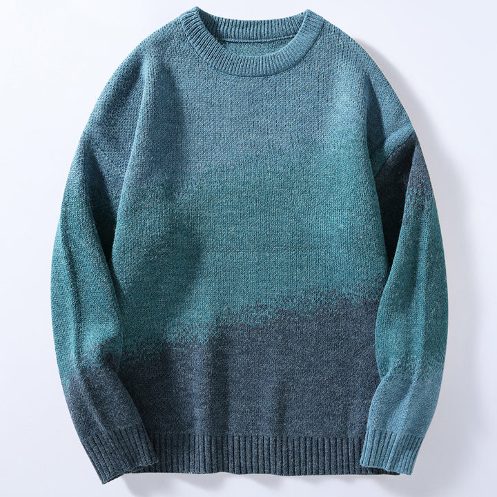 Damen Hochwertiger Rundhalsausschnitt Pullover Echoarchiv